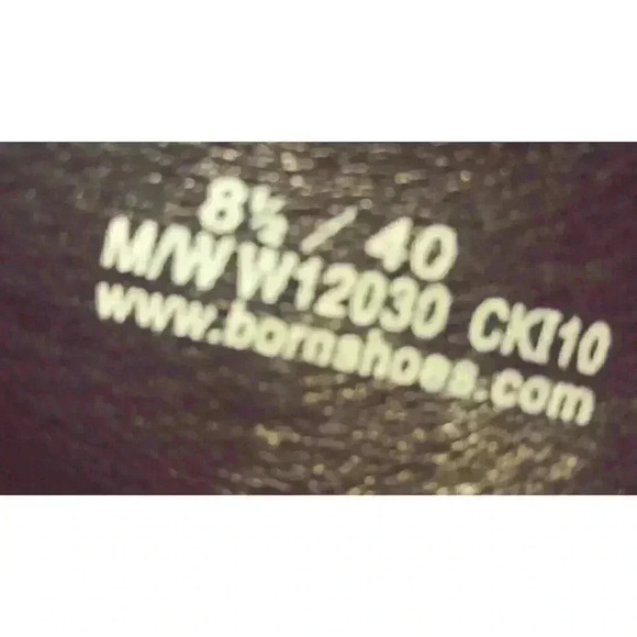 BOC Born Concept Peggy Womans US 8.5 Dark Gray  Leather Slip On Clogs Shoes - Picture 11 of 12